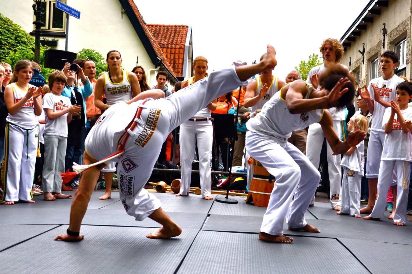 Capoeira show en workshop